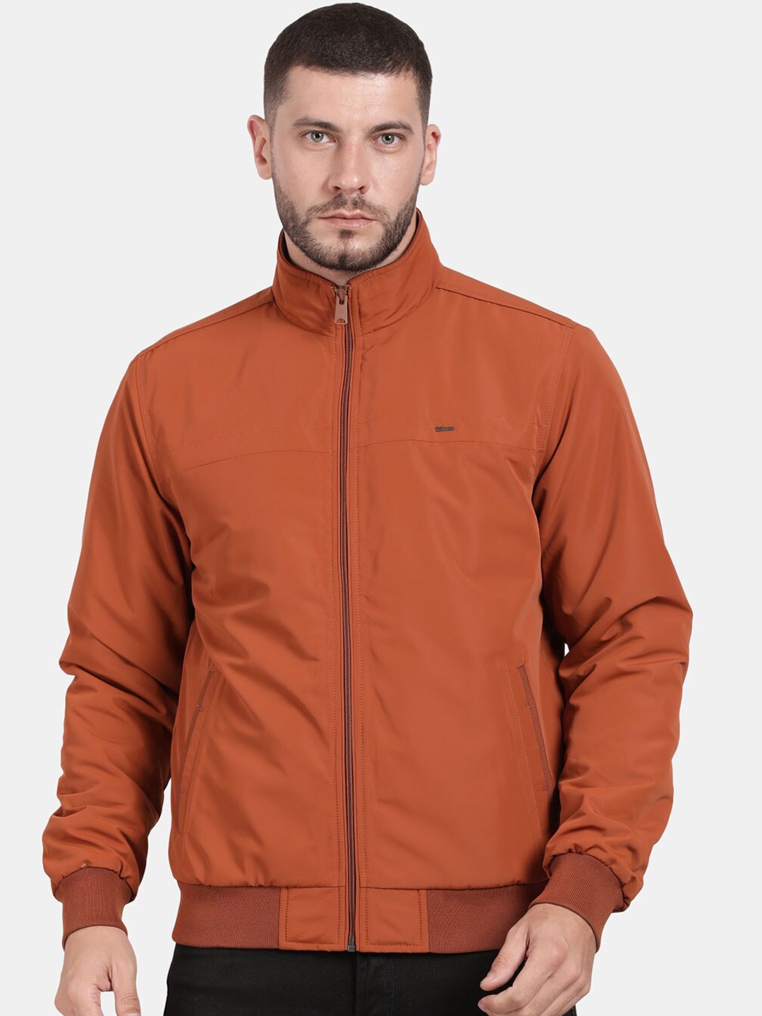 

t-base Men Insulator Bomber Jacket, Rust