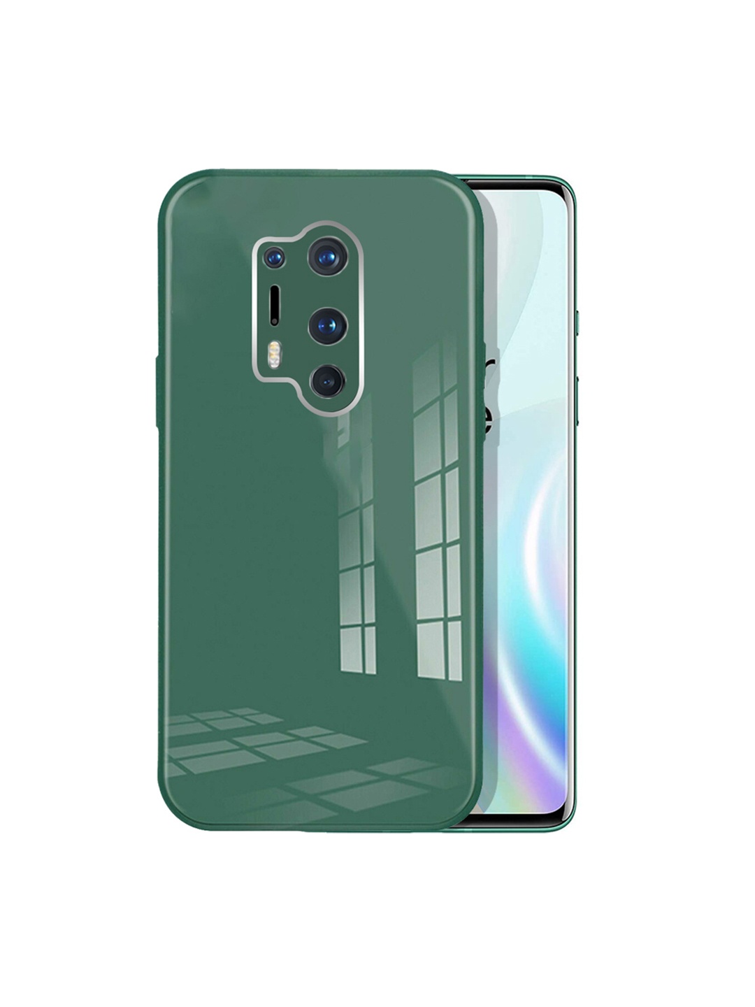 

Karwan Green Solid OnePlus 8 Pro Phone Back Case