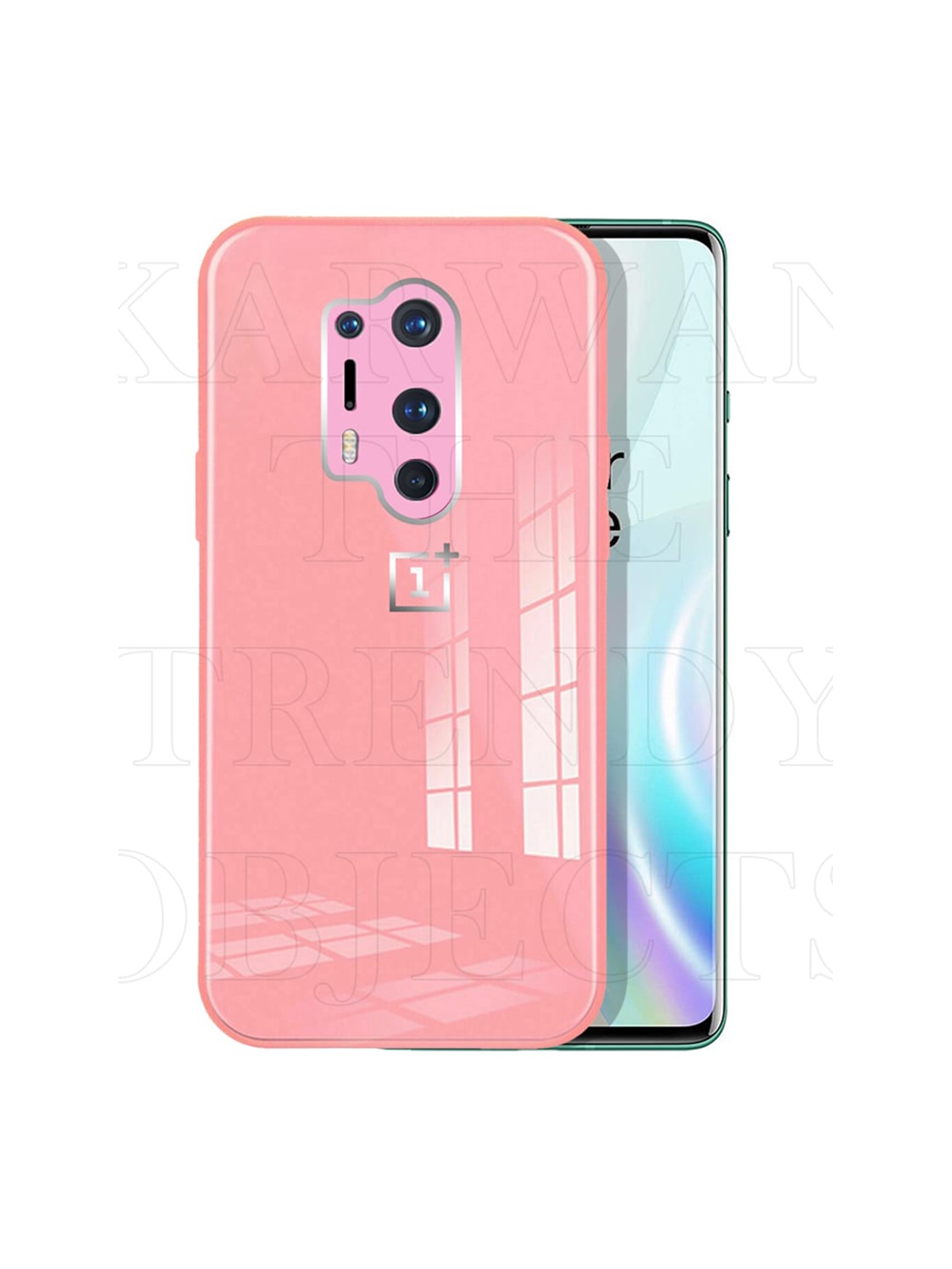 

Karwan Pink OnePlus 8 Pro Back Cover