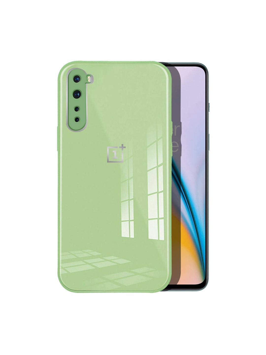 

Karwan Green Solid OnePlus Nord Back Case