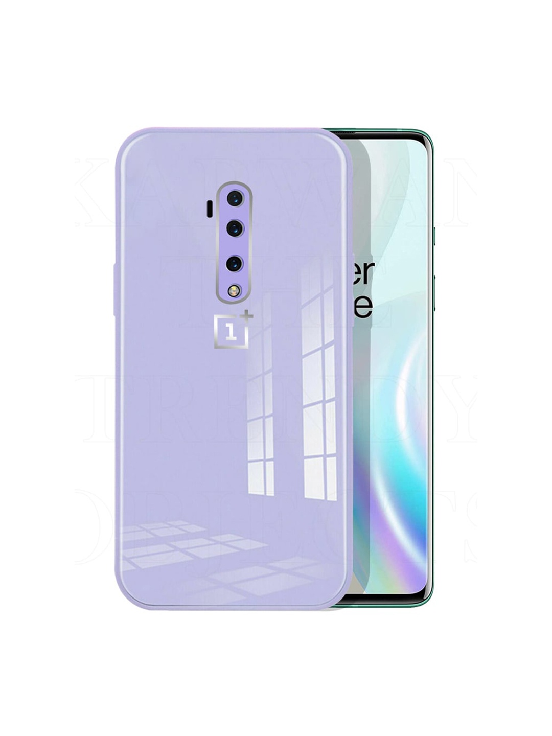 

Karwan Purple Solid OnePlus 7T Pro Back Case