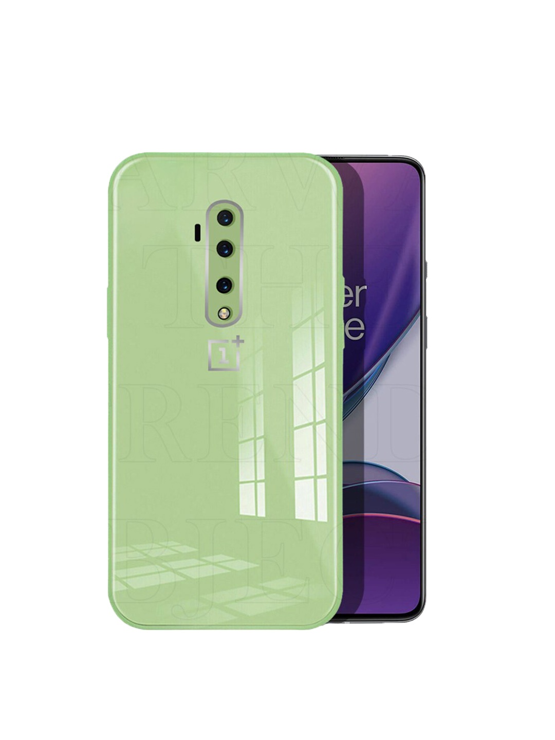 

Karwan Green Solid OnePlus 7T Pro Back Case