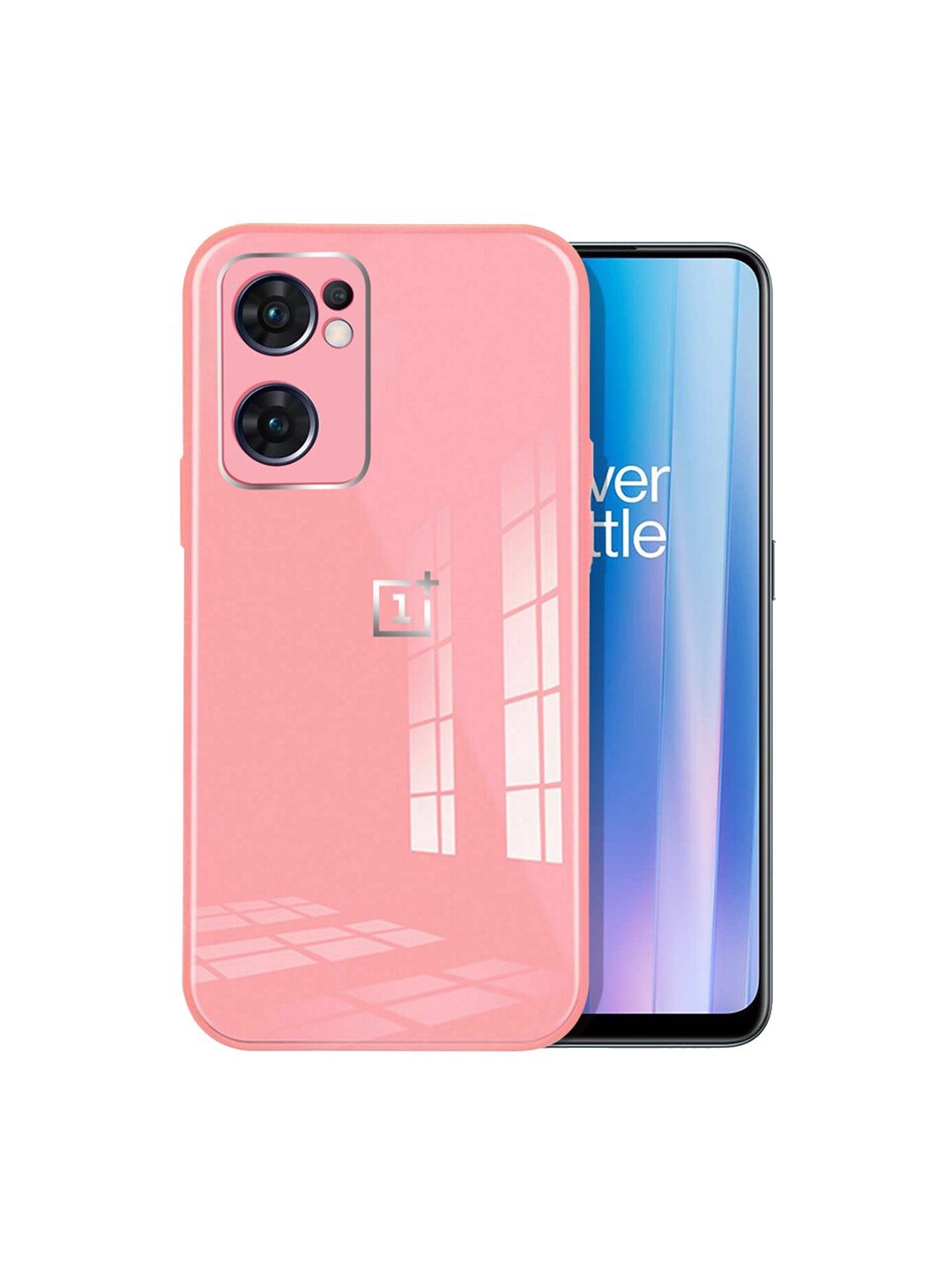 

Karwan Pink Solid OnePlus Nord CE 2 5G & OnePlus Nord CE 2 Back Cover