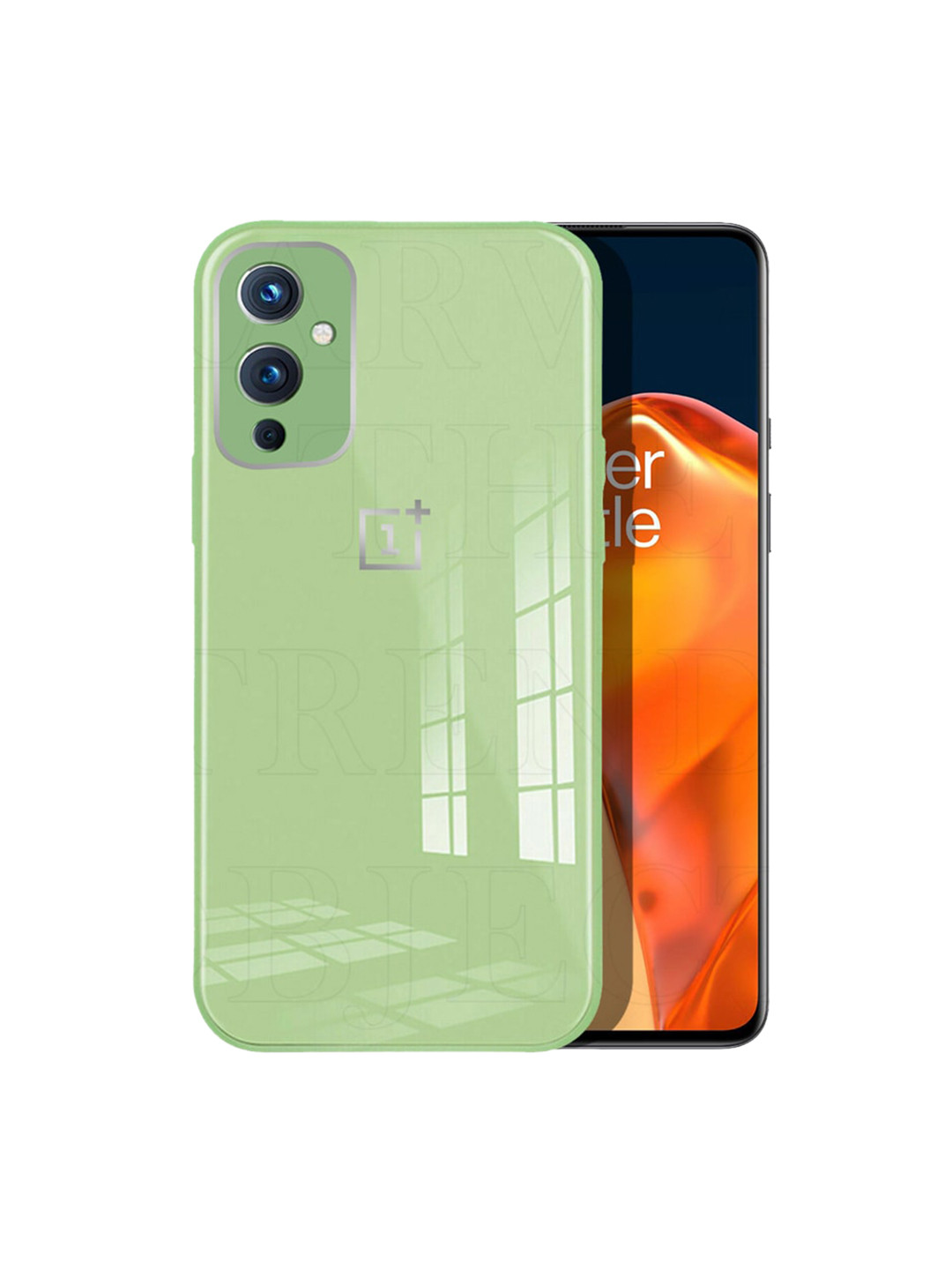 

Karwan Green Shock Proof OnePlus 9 Back Case