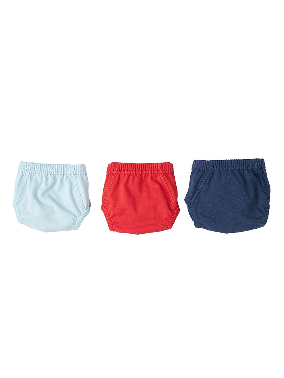 

DeFacto Boys Pack of 3 Solid Pure Cotton Basic Briefs, Red