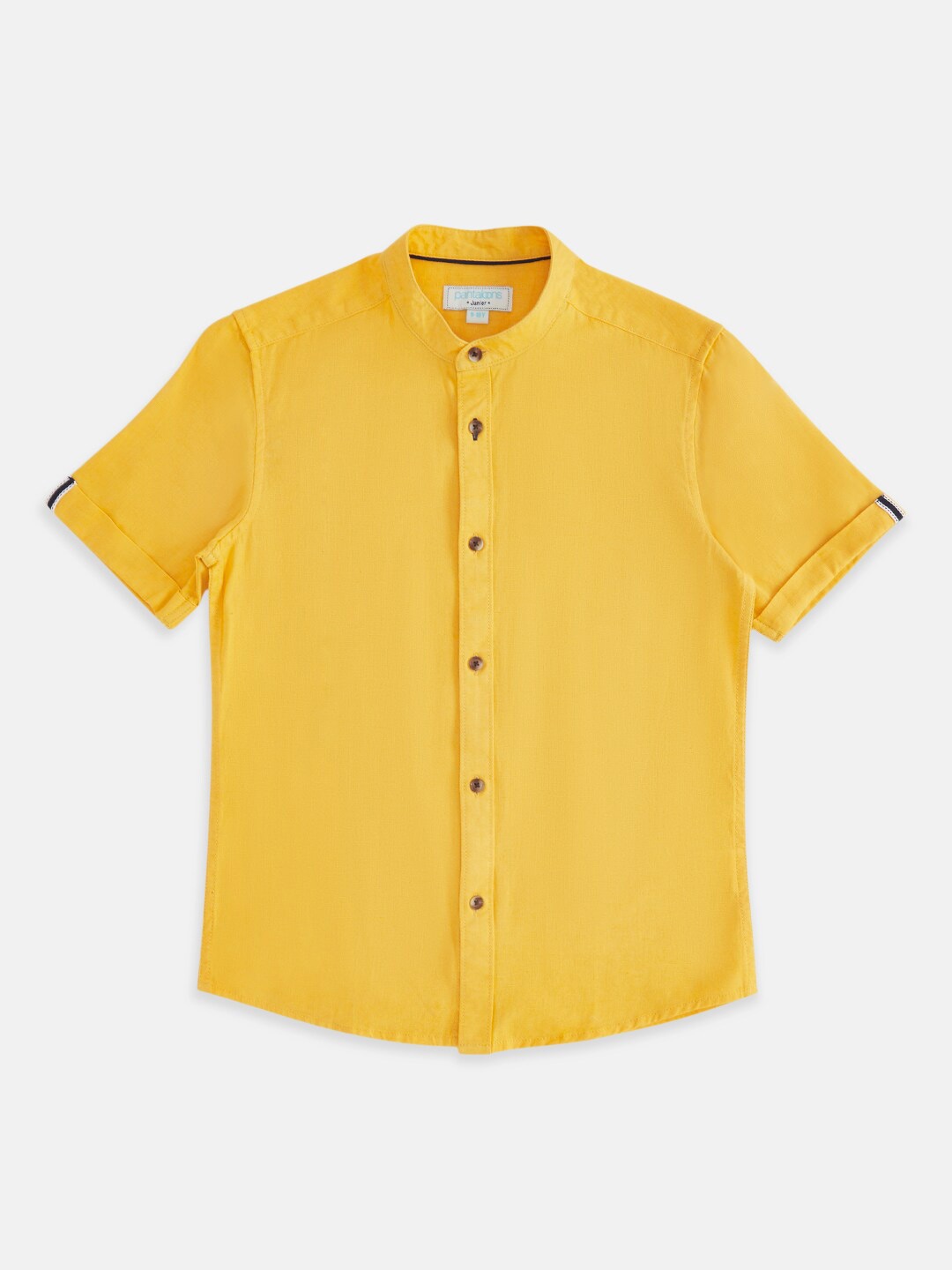 

Pantaloons Junior Boys Mustard Casual Shirt