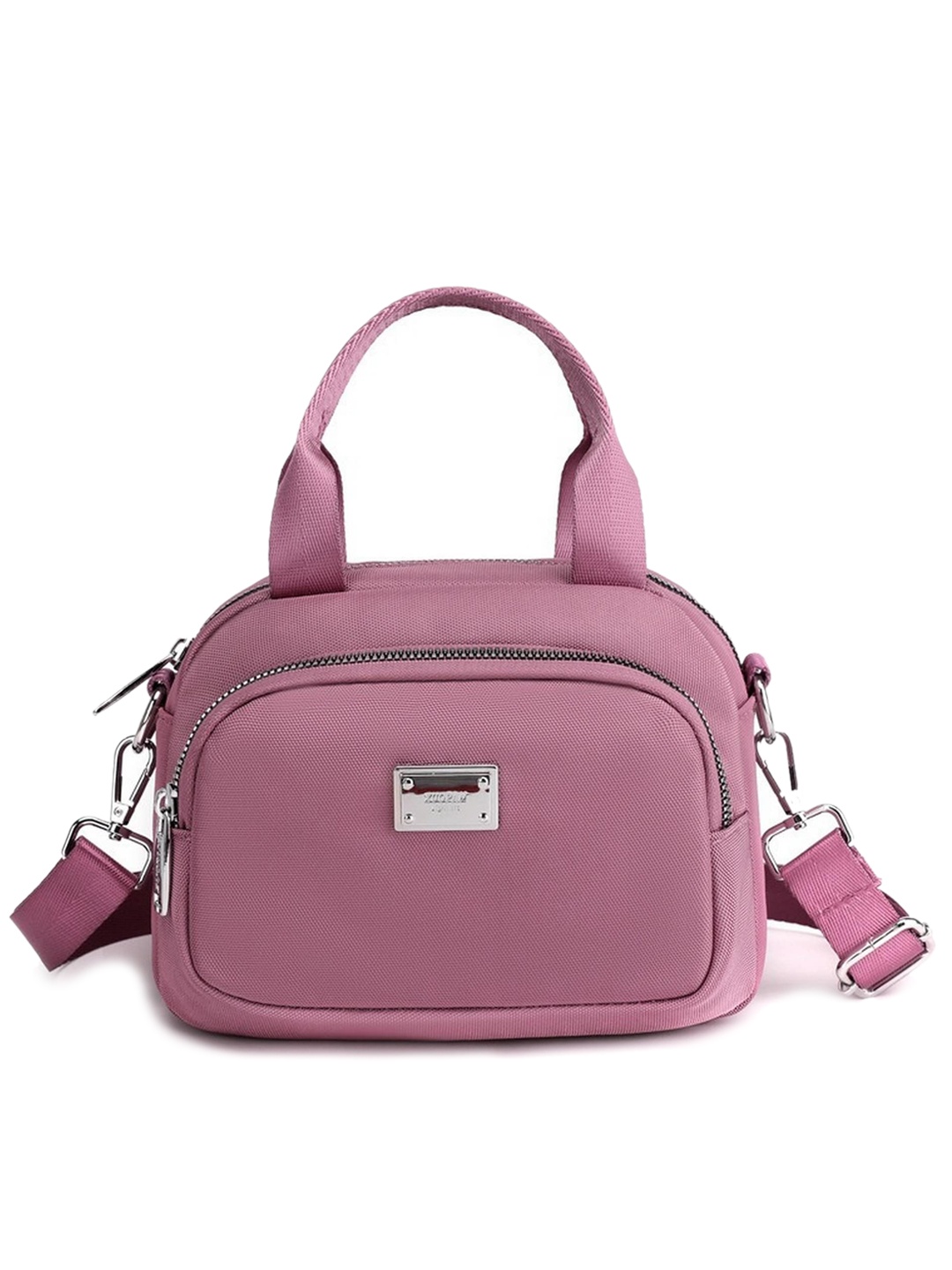 

Diva Dale Black Structured Sling Bag
