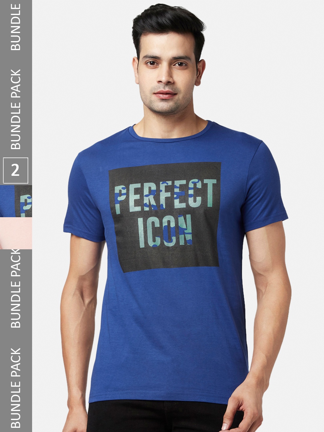 

People Men White Cotton T-shirt