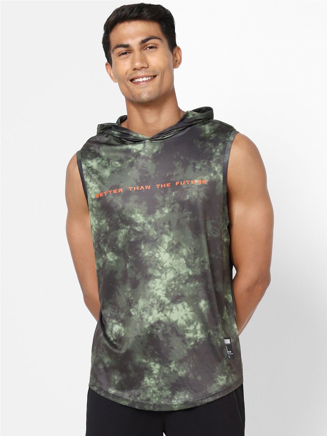 

Street Armor by Pantaloons Men White Printed T-shirt