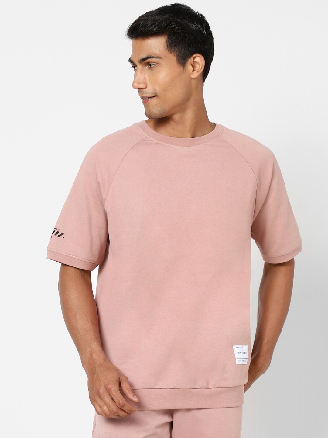 

Street Armor by Pantaloons Men Pink T-shirt