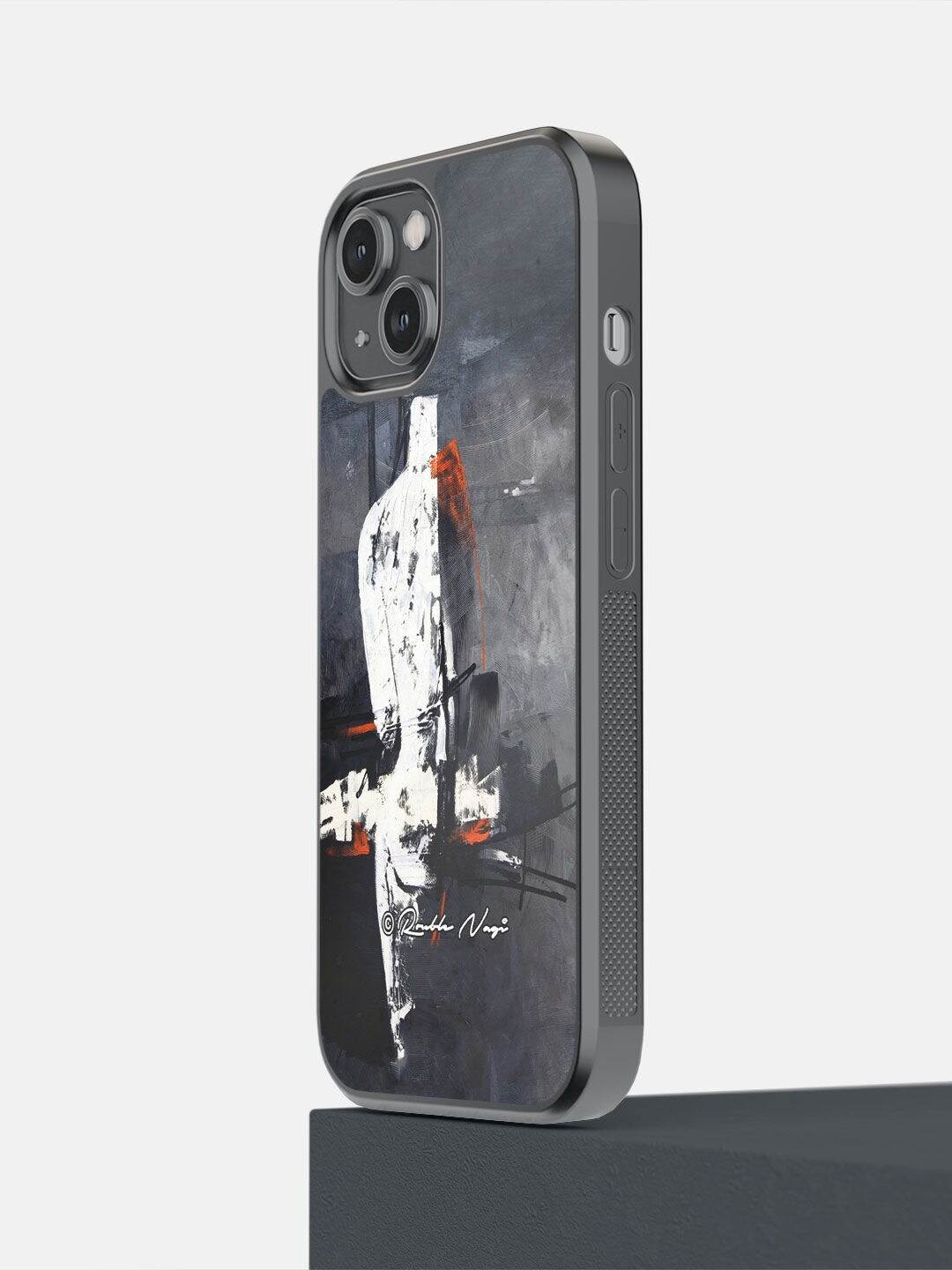 

macmerise Black Printed New Open World Design iPhone 14 Phone Back Case