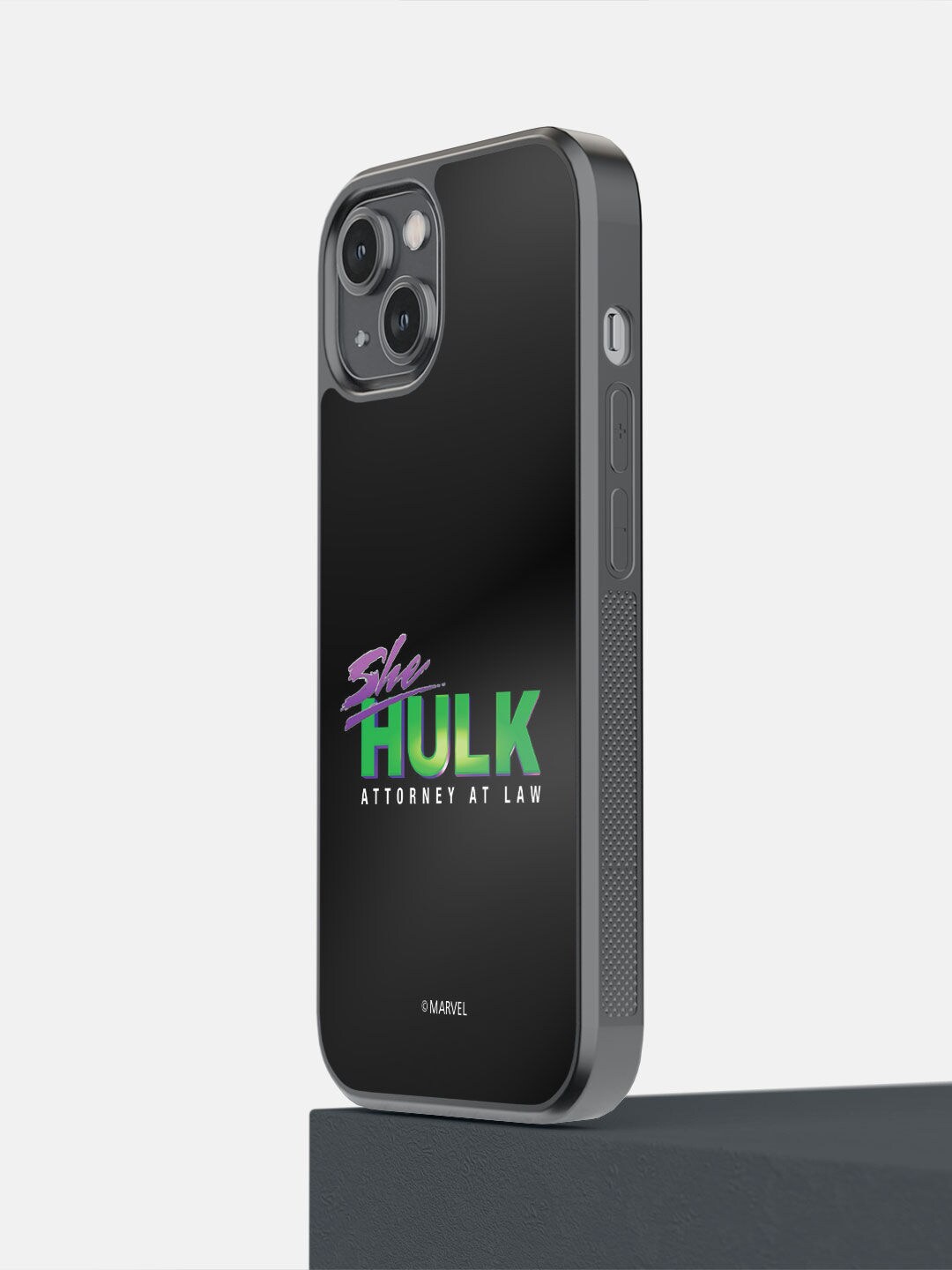 

macmerise Black & Green She Hulk Logo Reveal Printed iPhone14 Bumper Case