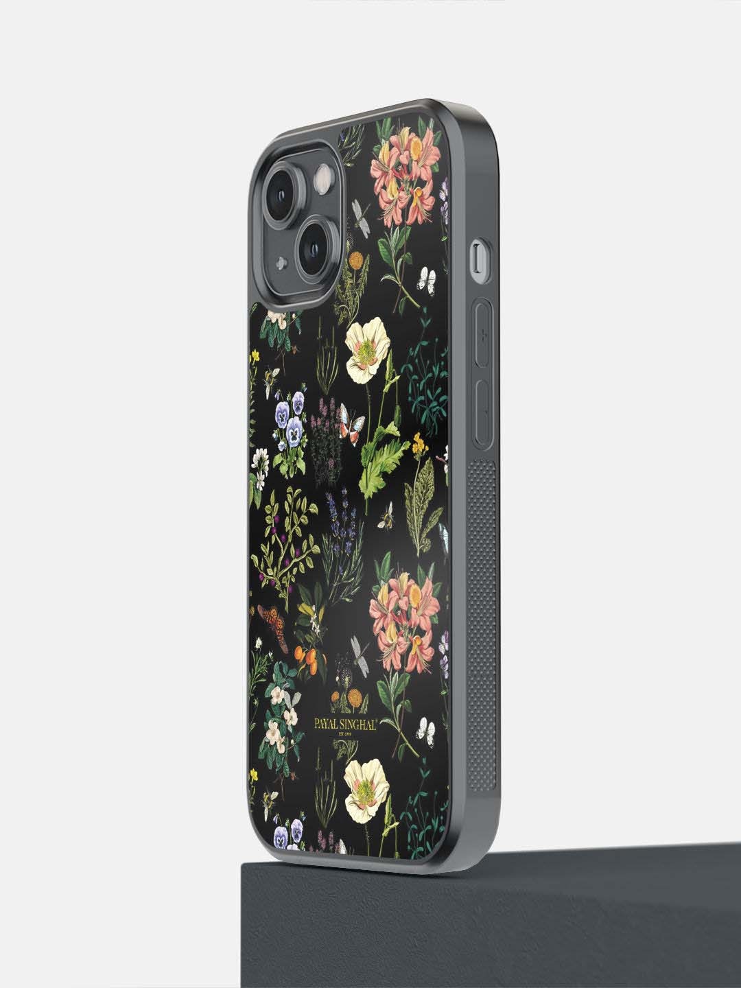 

macmerise Black Printed Payal Singhal Titli iPhone 14 Bumper Case