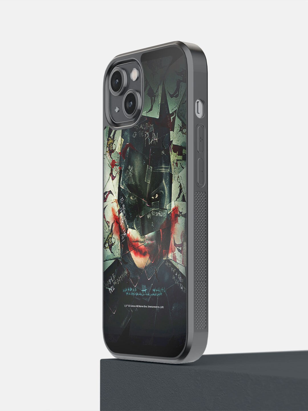 

macmerise Green & Black Jim Beam Bat Joker Printed iPhone 14 Bumper Case