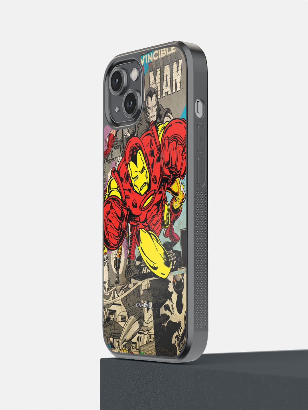 

macmerise Red & Brown Comic Ironman iPhone 14 Back Case
