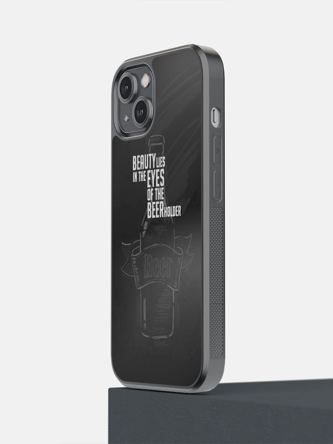 

macmerise Black Printed iPhone 14 Bumper Case