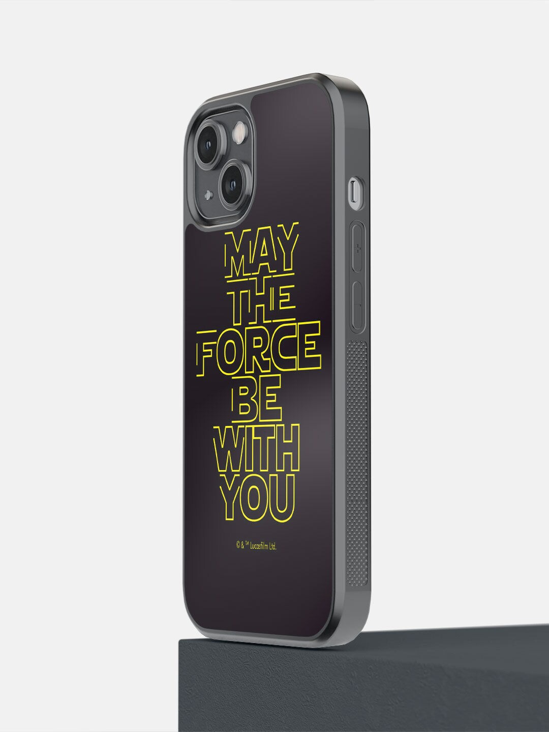 

macmerise Black Printed iPhone 14 Bumper Case