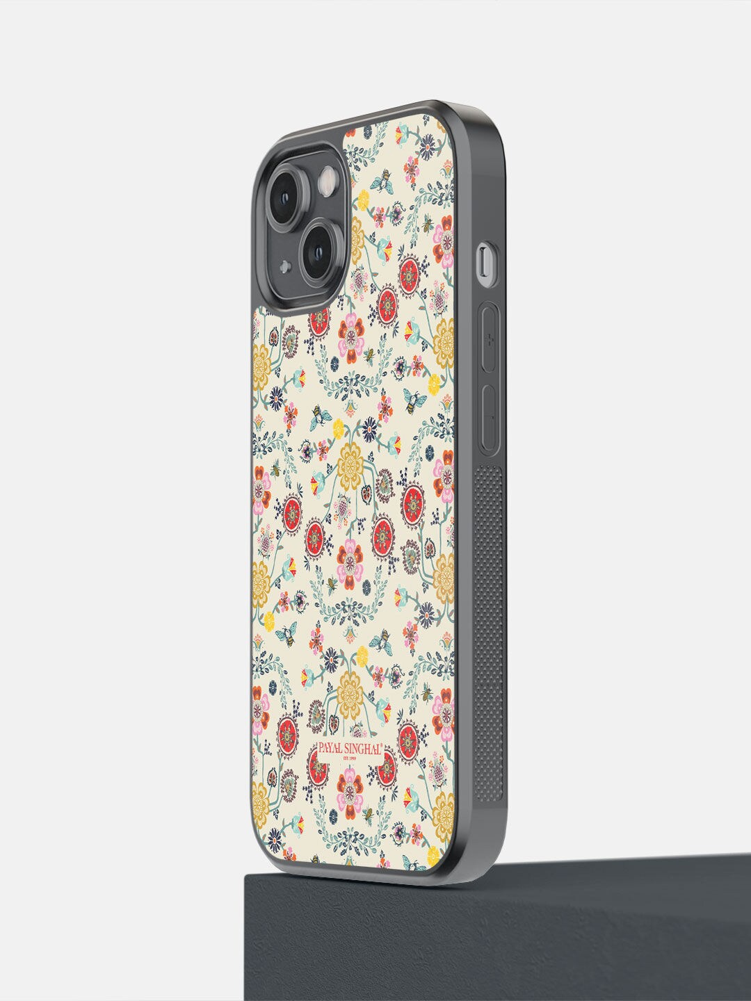 

macmerise Beige Printed iPhone 14 Bumper Case