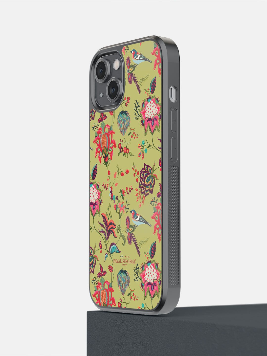 

macmerise Green & Pink Payal Singhal Chidiya Printed iPhone 14 Phone Covers