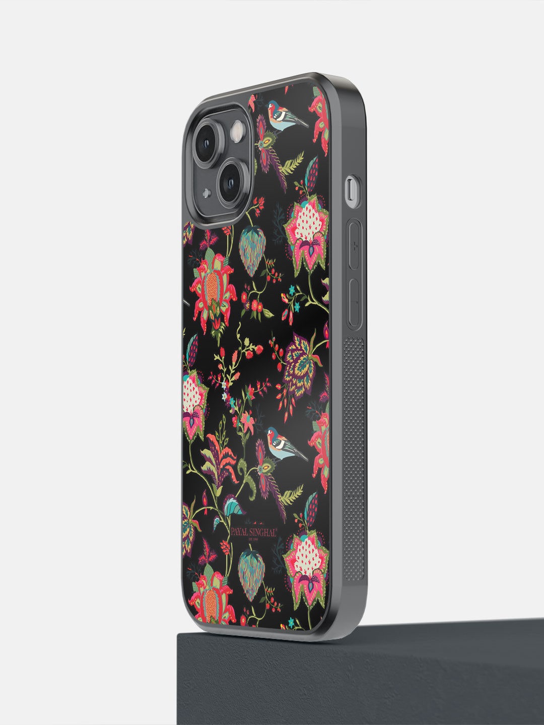 

macmerise Black & Pink Payal Singhal Chidiya Printed iPhone 14 Bumper Case