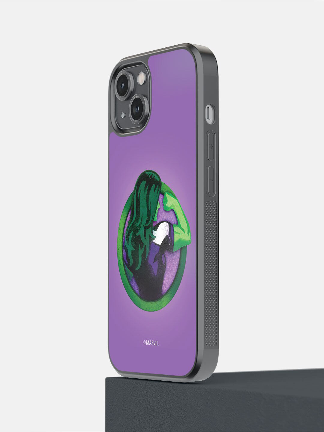 

macmerise Purple Printed iPhone 14 Bumper Case