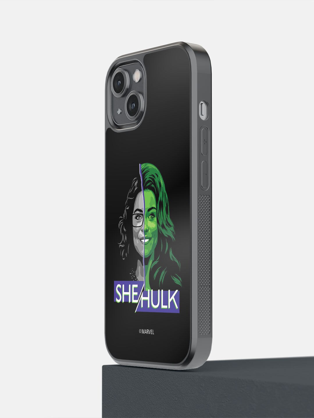 

macmerise Green & Black She Hulk Reveal Printed iPhone 14 Bumper Phone Case