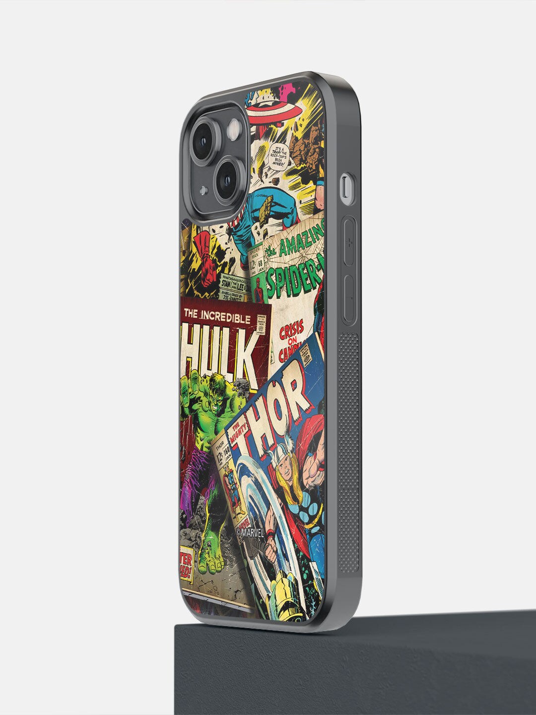 

macmerise Black Printed iPhone 14 Bumper Case