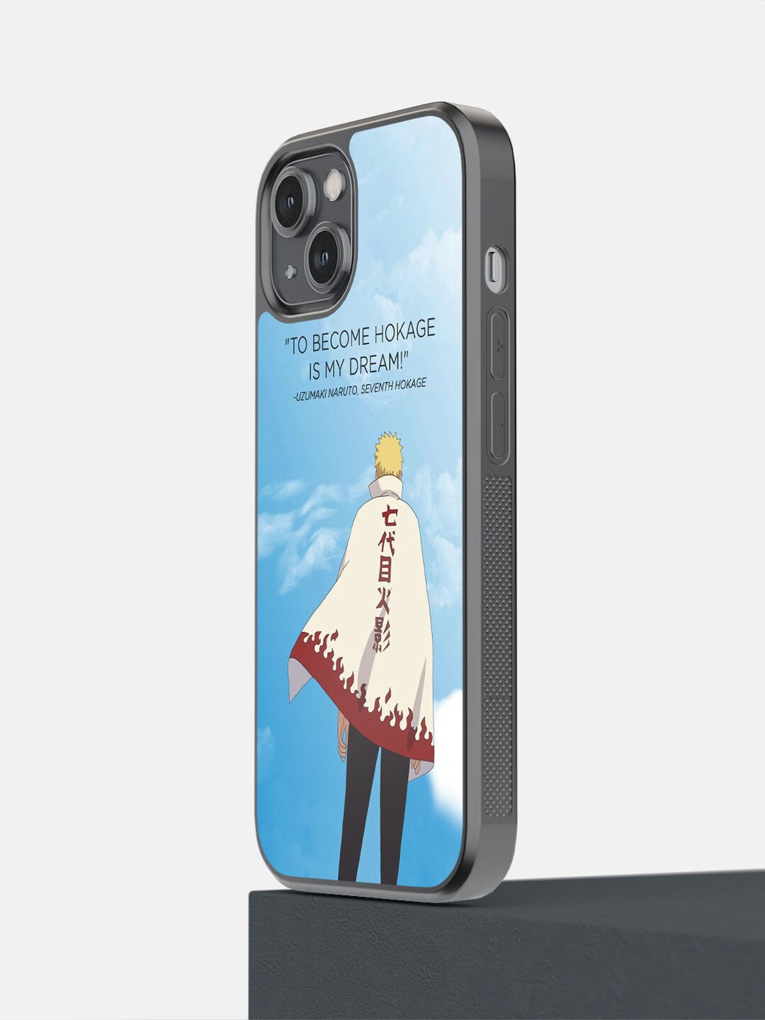 

macmerise Blue 7th Hokage Printed iPhone 14 Bumper Case