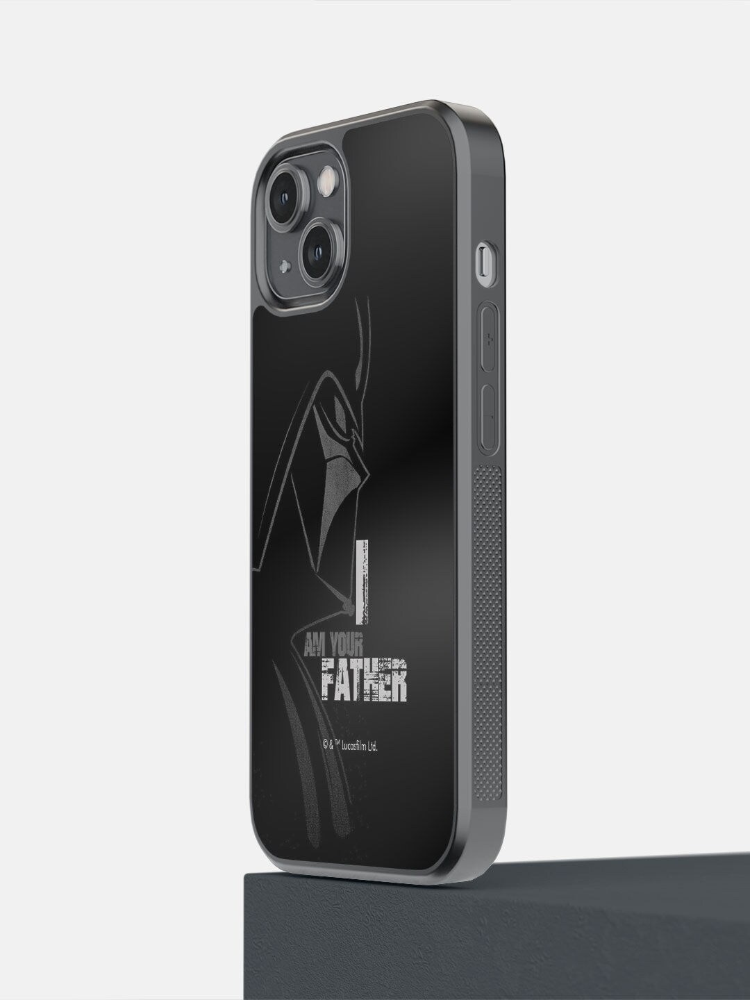 

macmerise Black Typography Printed Polycarbonate iPhone 14 Phone Back Case