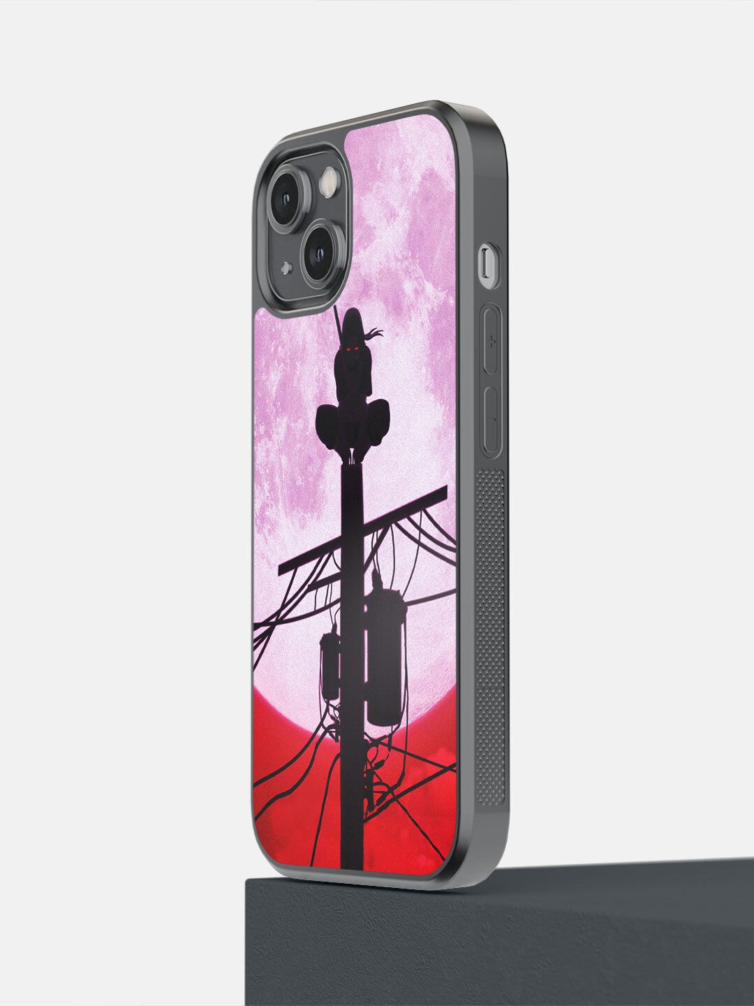

macmerise Pink Itachi Uchiha Printed iPhone 14 Bumper Case