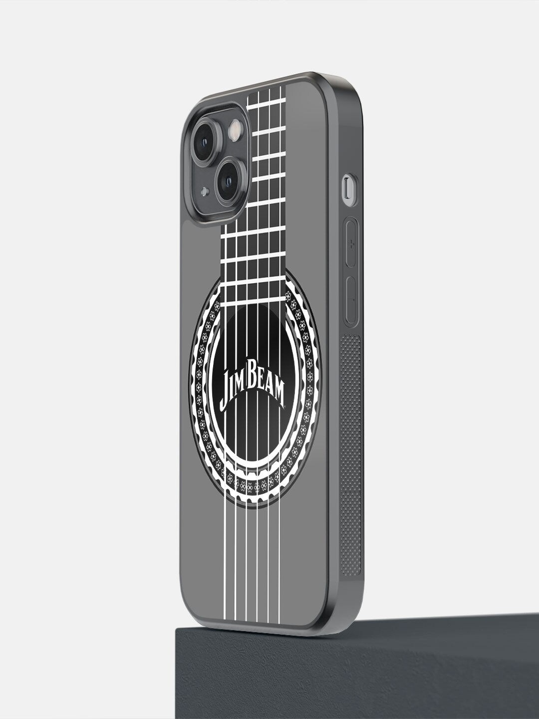 

Macmerise Black & White Jim Beam Flamenco Printed iPhone 14 Bumper Phone Case