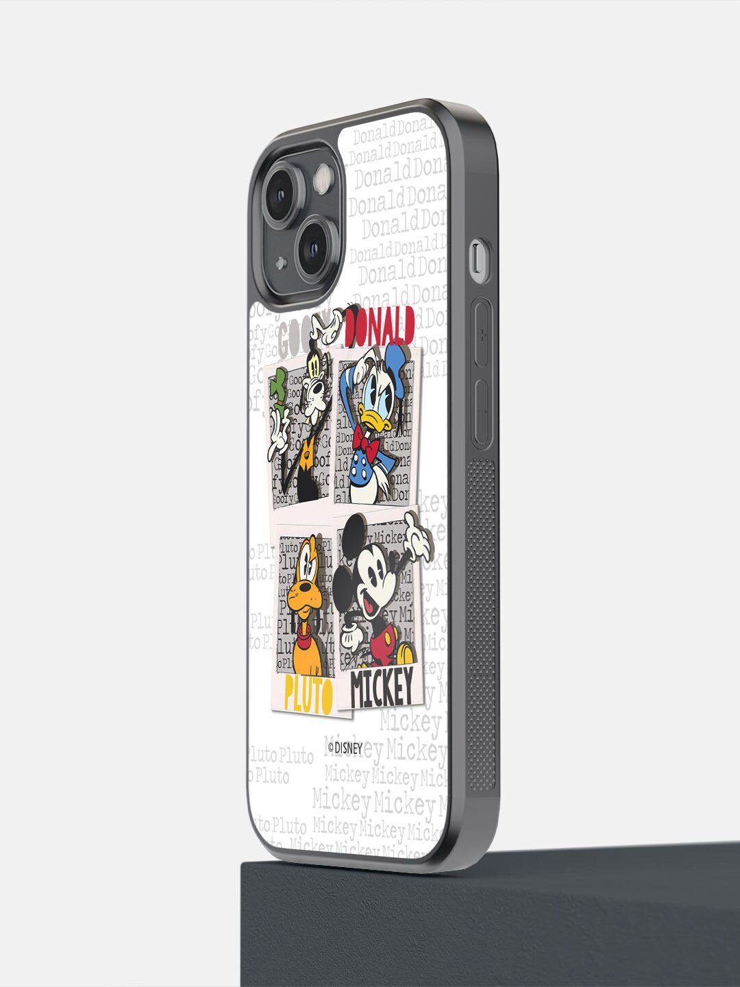 

macmerise White Disney Dudes Printed iPhone 14 Bumper Case