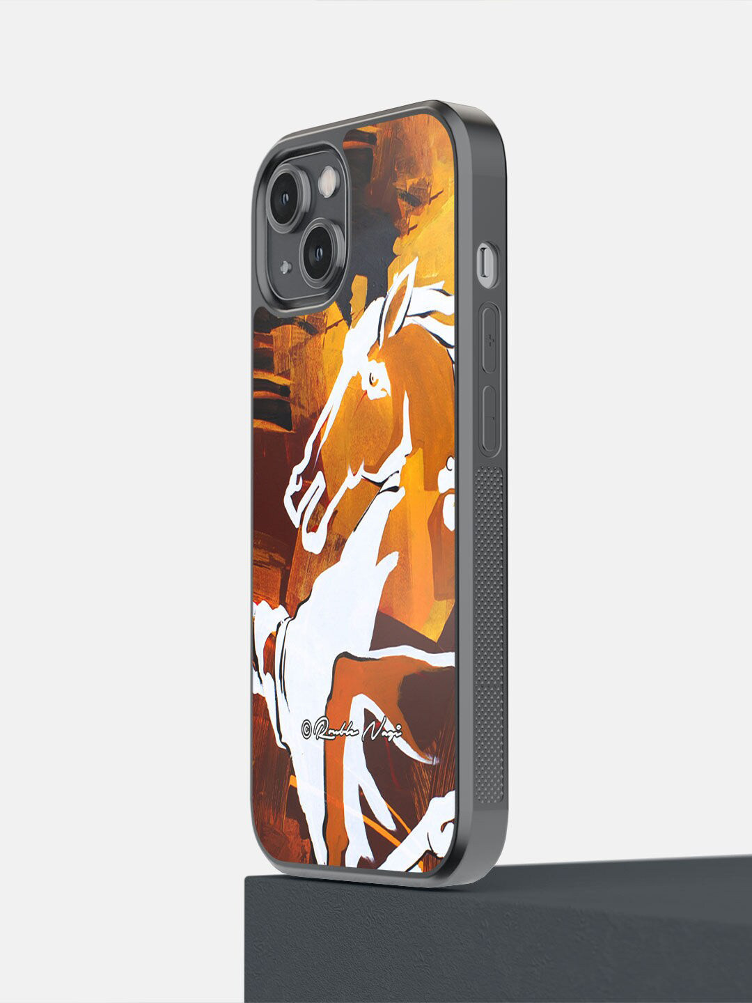 

macmerise Brown Printed iPhone 14 Bumper Case