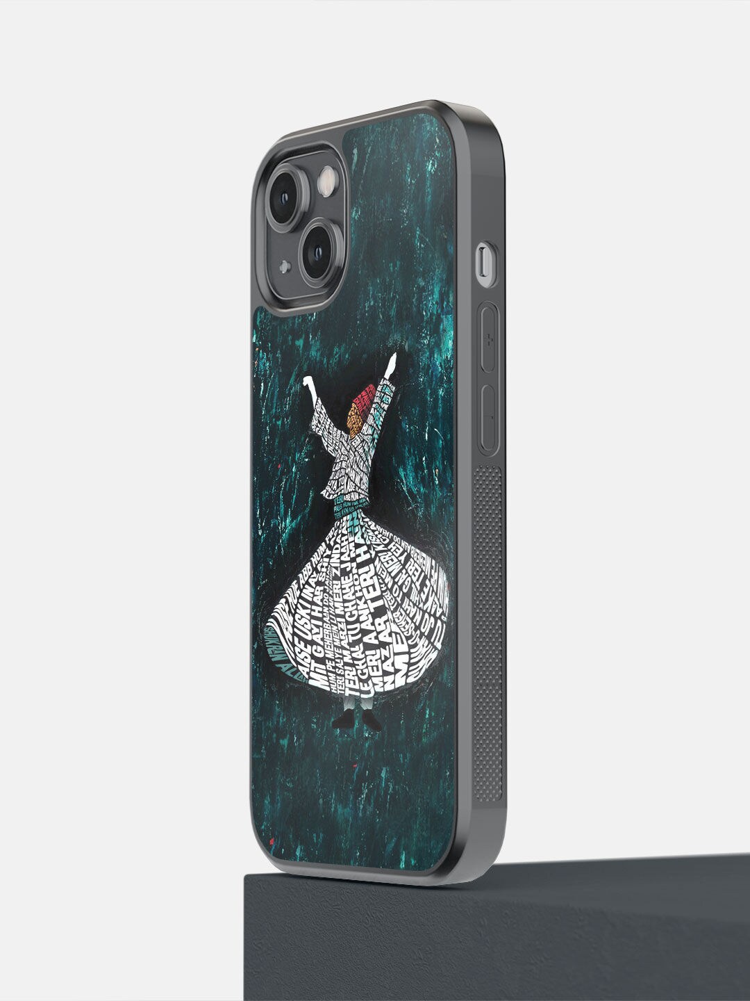 

macmerise Green & White Cozy Coral Design iPhone 14 Bumper Case