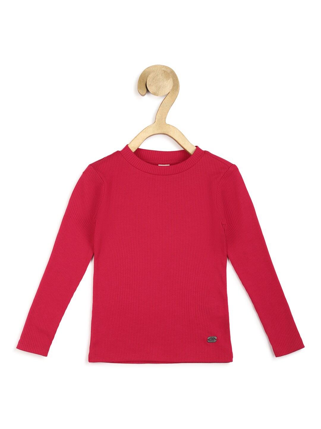 

Peter England Girls Pink Long Sleeves T-shirt