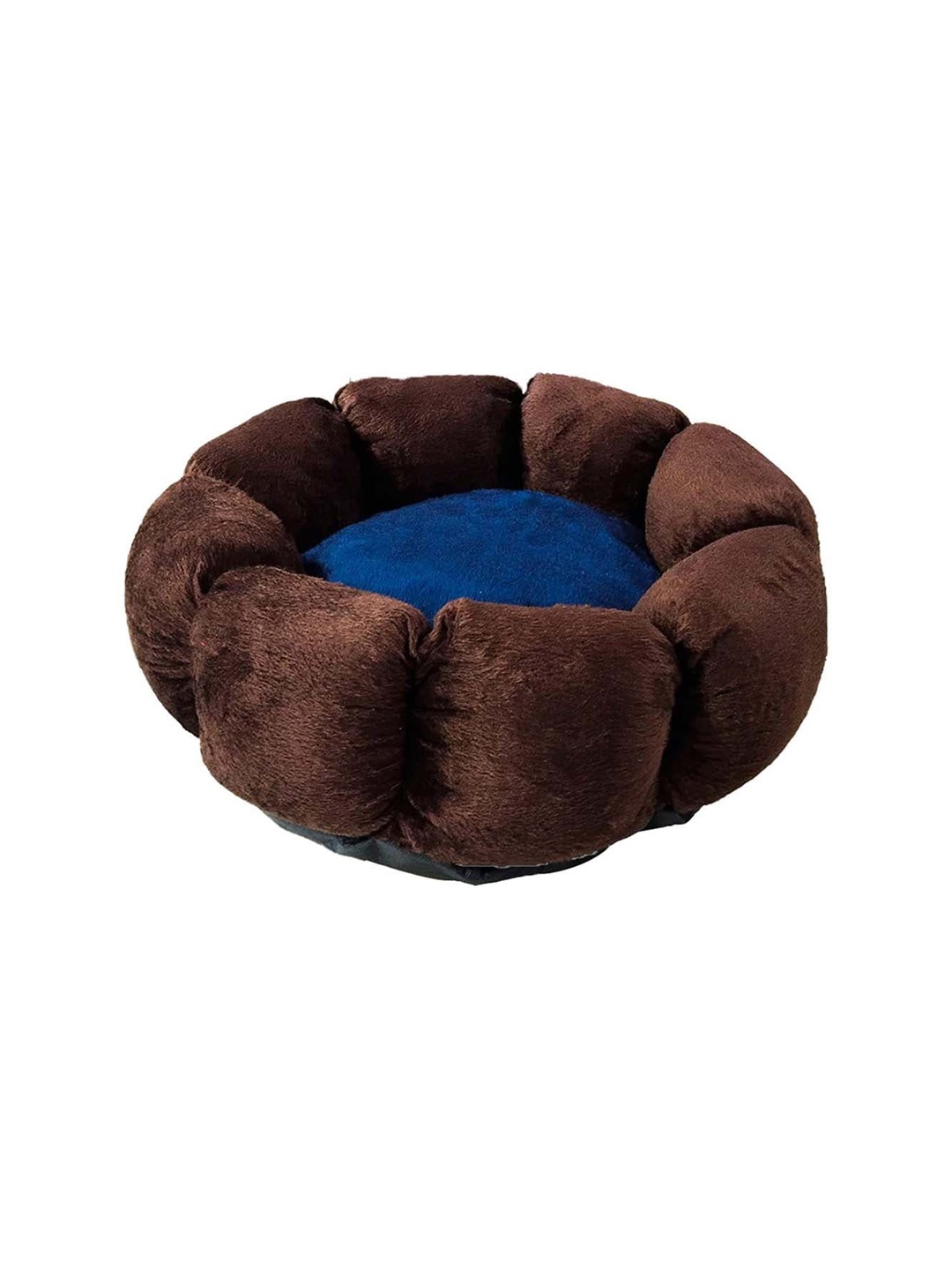 

Lulala Brown Solid Round Ultra Soft Pet Bed