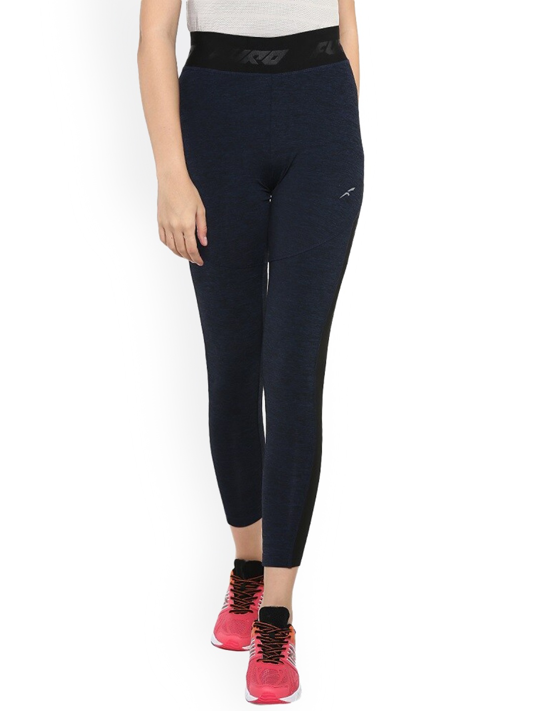 

FURO by Red Chief Women Navy Blue Ankle-length Cotton Leggings