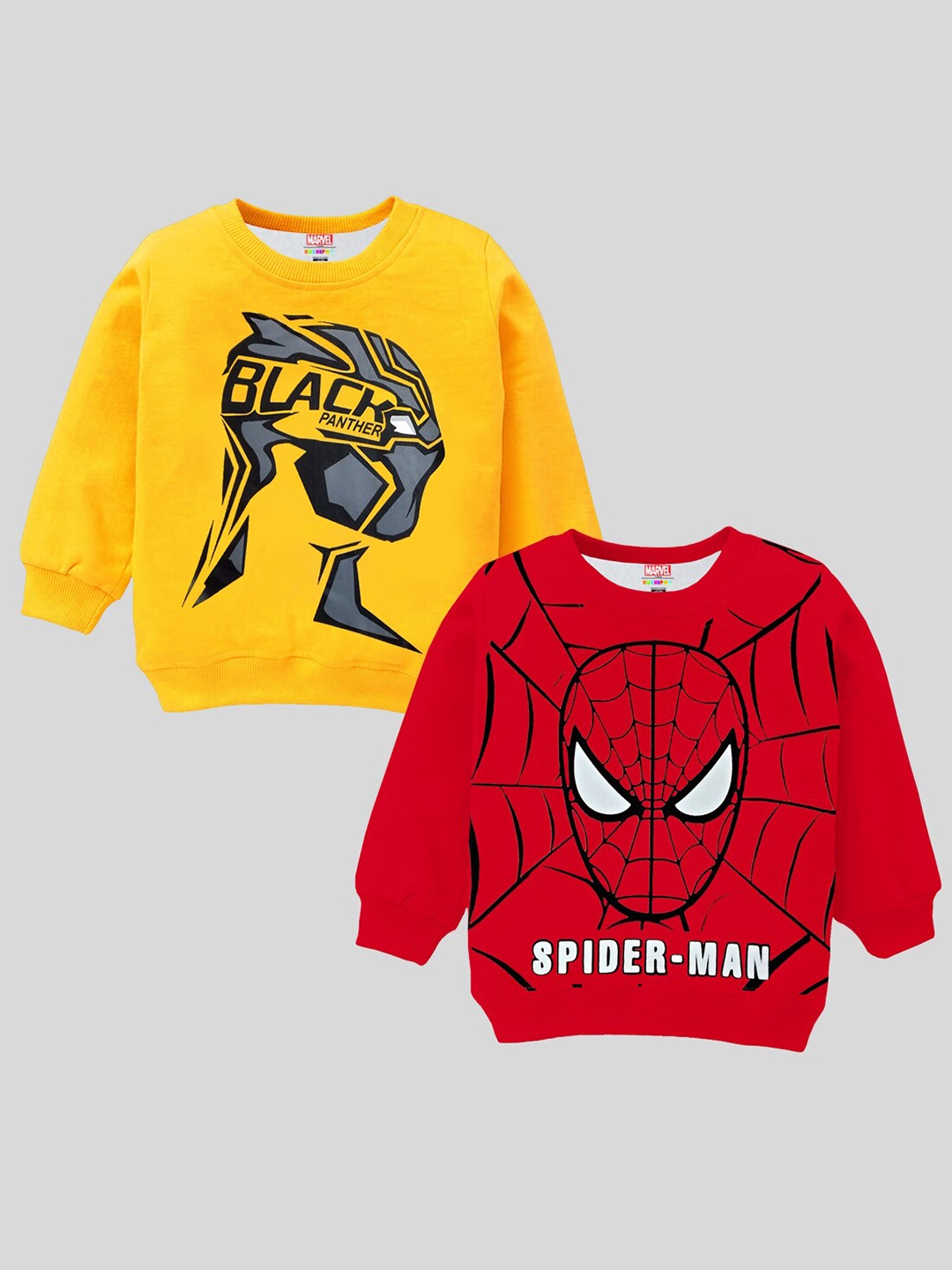 

KUCHIPOO Boys Red Printed Sweatshirt