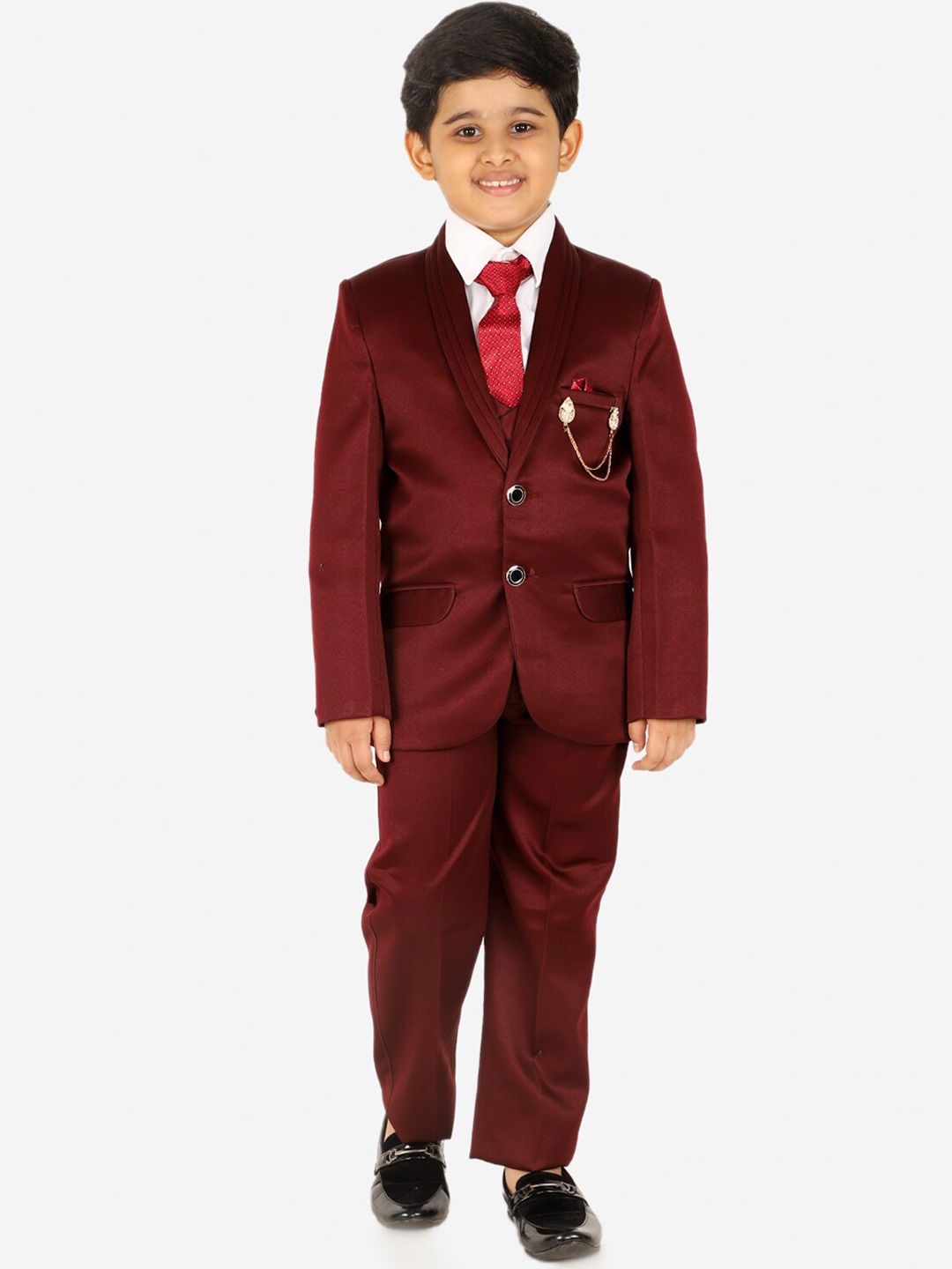 

Pro-Ethic STYLE DEVELOPER Boys 5-Piece Suit, Maroon