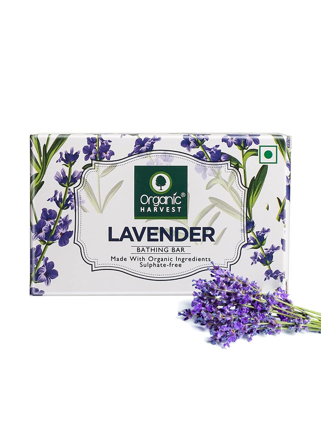 

Organic Harvest Lavender Soap Bathing Bar 125g, Purple