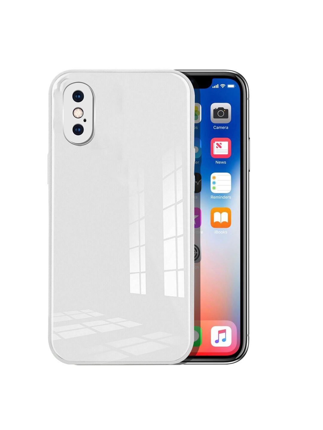 

Karwan White Solid iPhone XS Max Mobile Phone Case