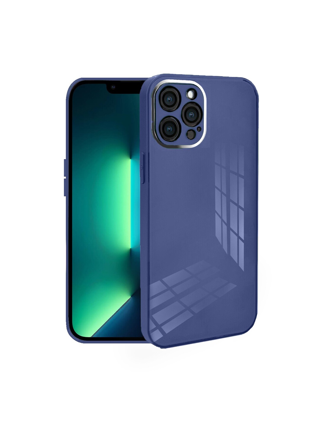 

Karwan Blue Solid iPhone 14 Pro Max Mobile Phone Case