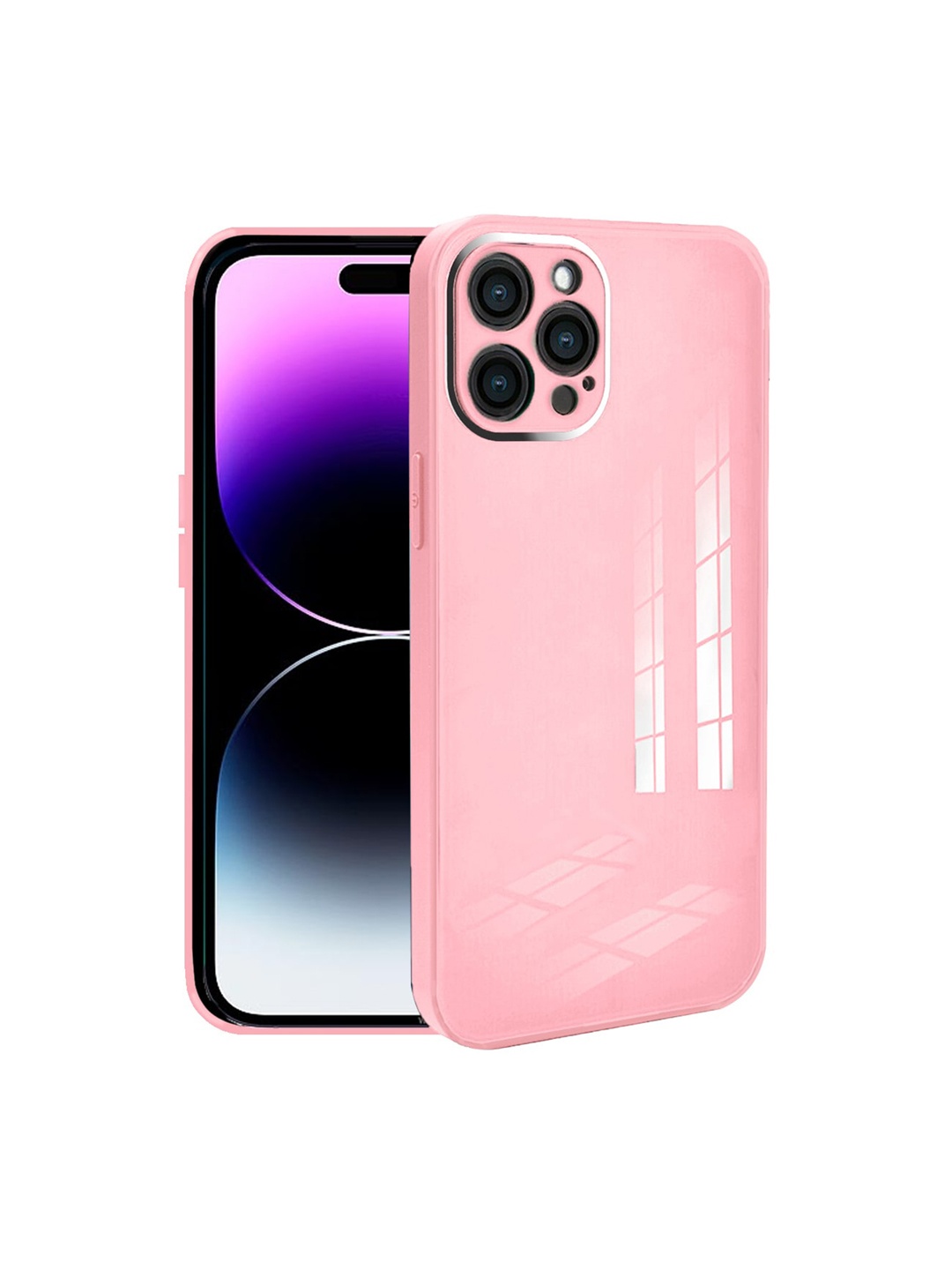 

Karwan Pink Solid iPhone 14 Pro Max Phone Back Cover