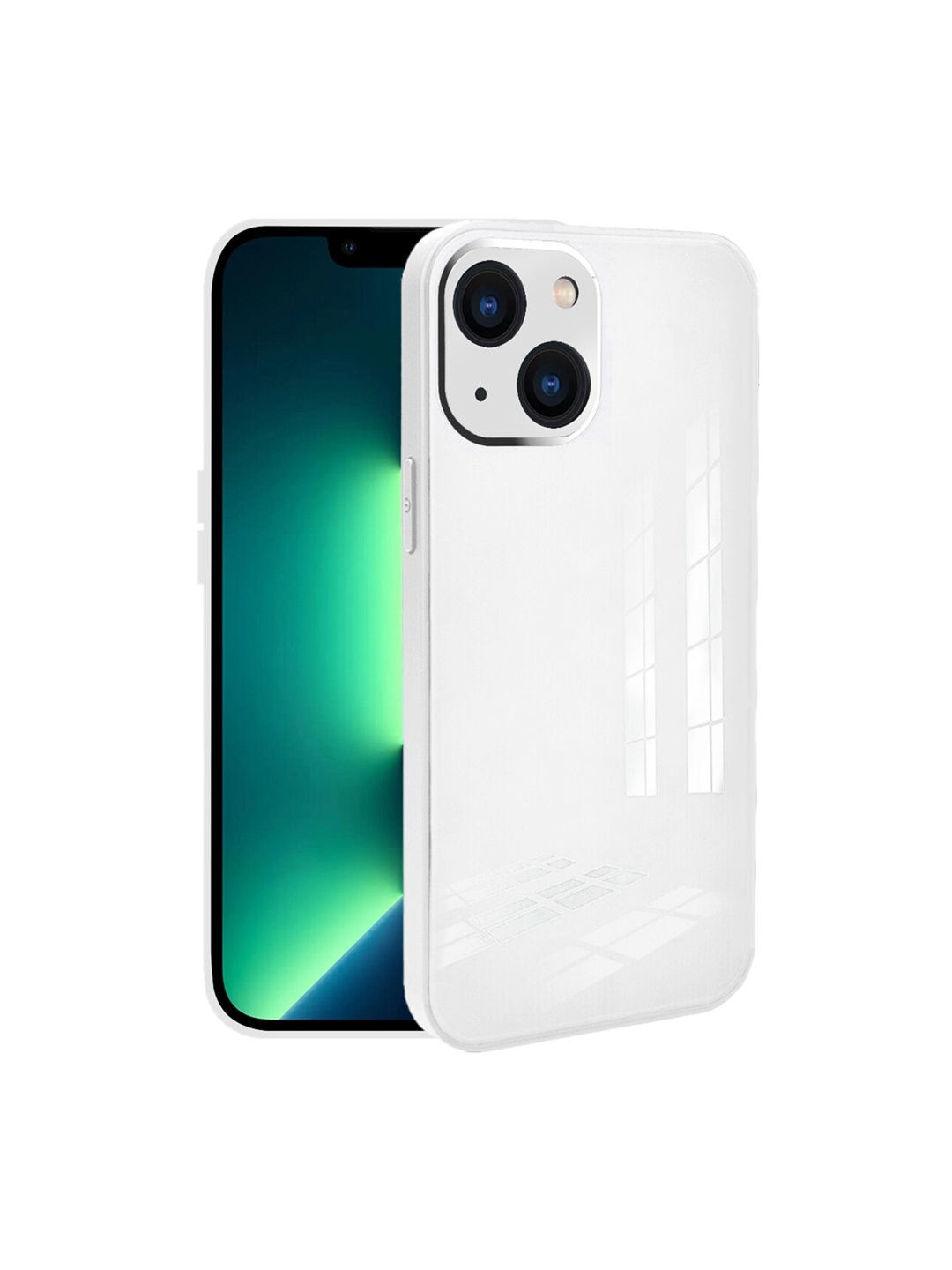 

Karwan White Solid Iphone 14 Plus Back Cover