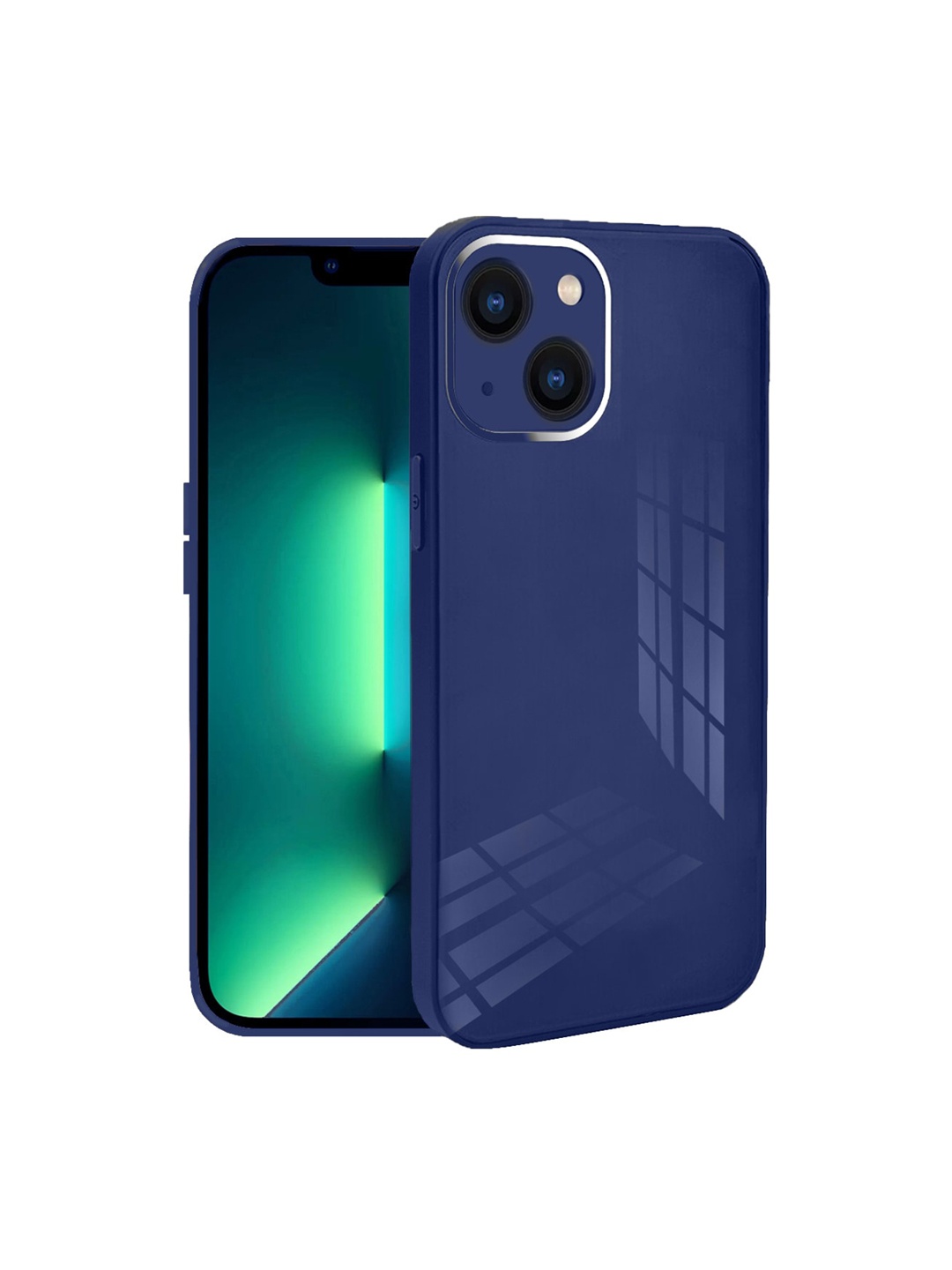 

Karwan Blue Solid iPhone 14 Plus Phone Back Cover