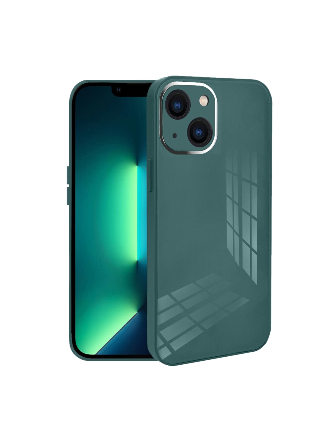 

Karwan Green Solid iPhone 14 Back Cover