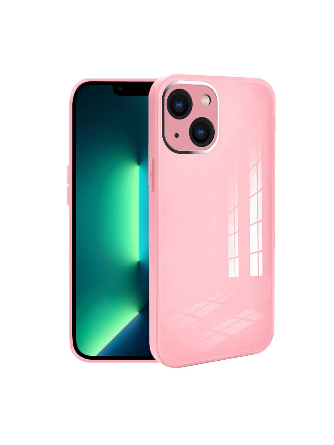 

Karwan Pink Solid Iphone 14 Back Case