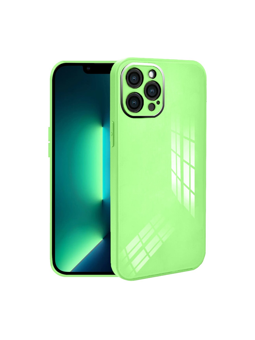 

Karwan Green Solid iPhone 12 Pro Max Back Cover
