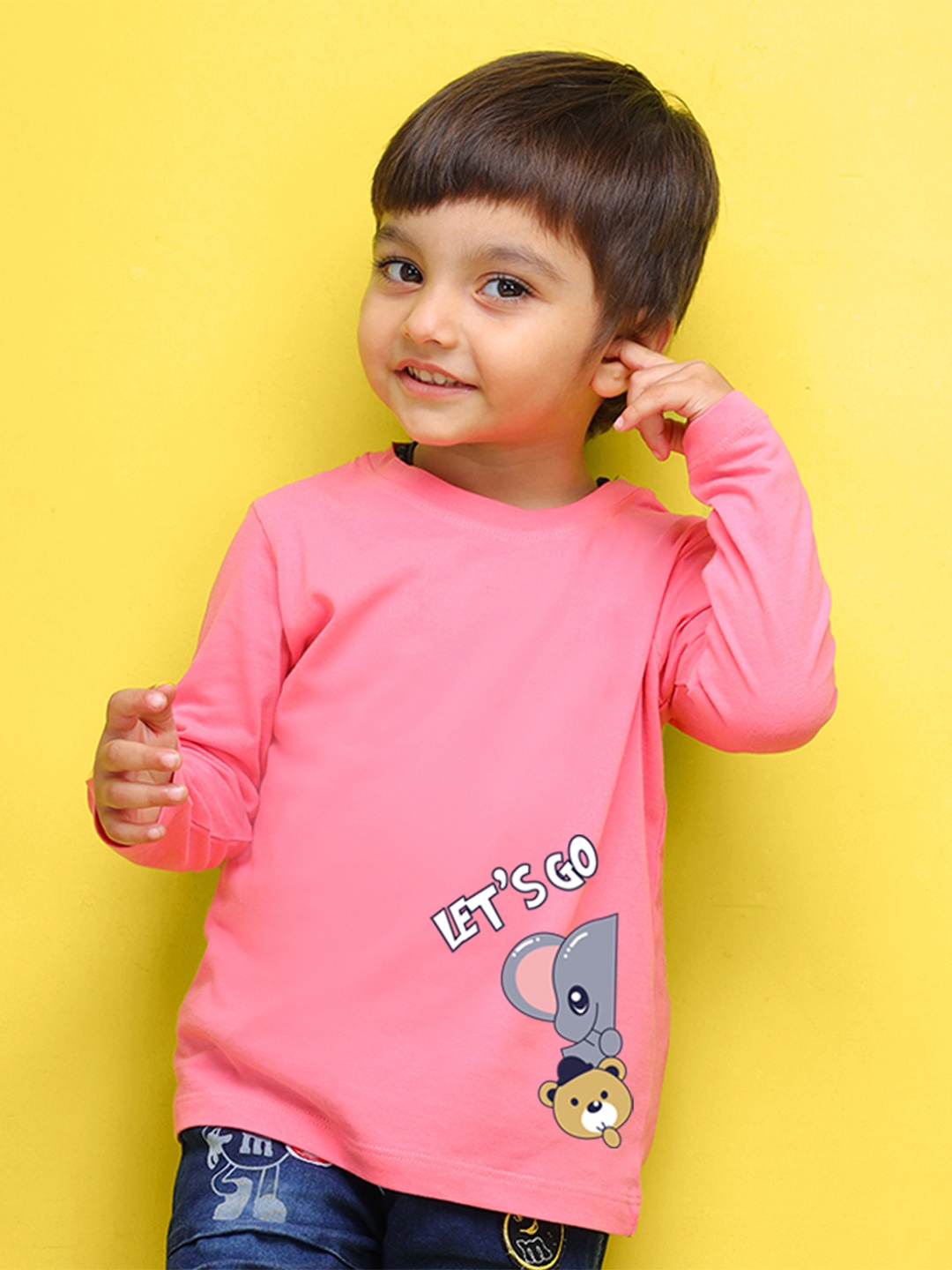 

NUSYL Kids Blue Polo Collar T-shirt