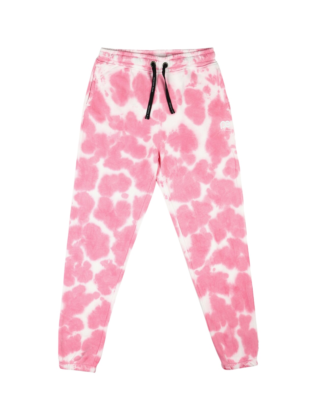 

Peter England Girls Pink Printed Pure Cotton Joggers